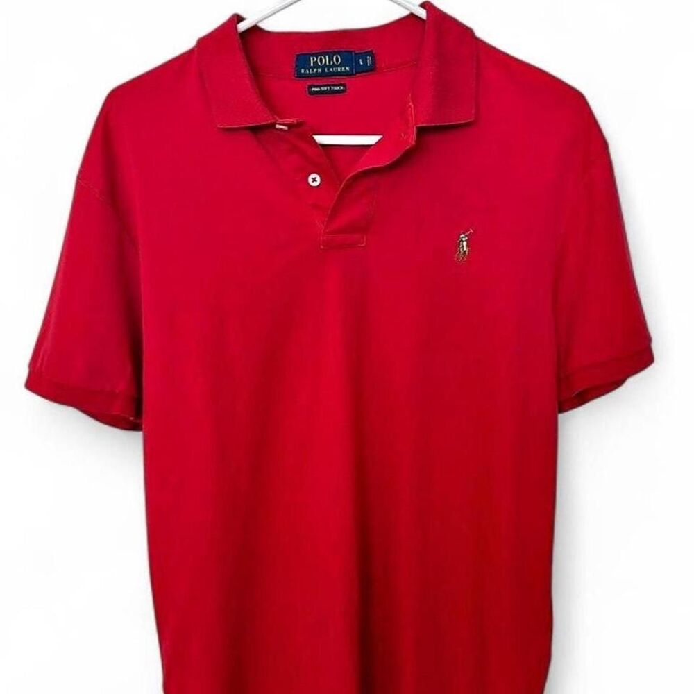 Polo-ralph-lauren Men's Red Polo-shirts